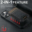 Suteni H17 Cross Grain Leather MagSafe Detachable Wallet Phone Case Suteni