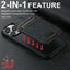 Suteni H18 Cross Grain MagSafe Wallet Leather Phone Case Suteni