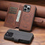 Suteni Q05 2-in-1 Multi-function MagSafe Wallet Litchi Leather Phone Case Suteni