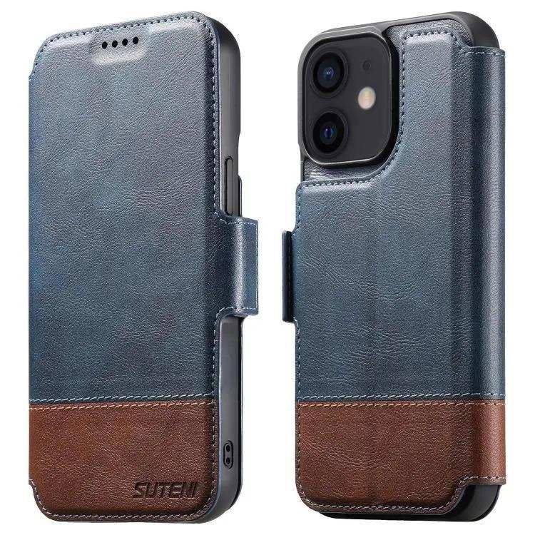 Suteni Q06 2-in-1 Multi-function Detachable Wallet MagSafe Phone Case Suteni
