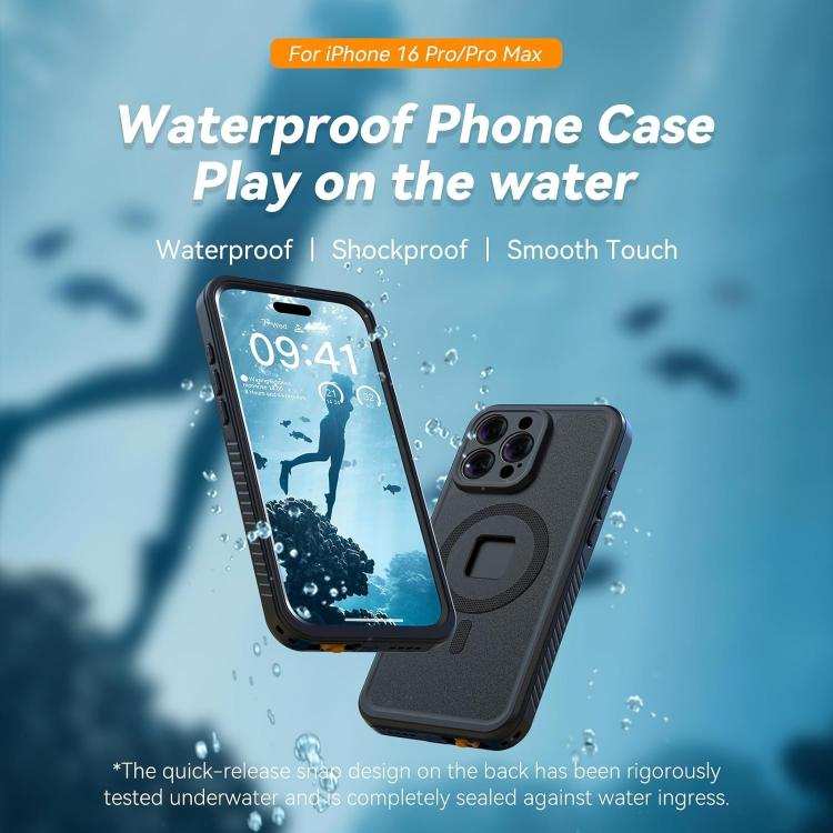 TELESIN IP68 Waterproof Case Submersible Touchscreen Phone Cover