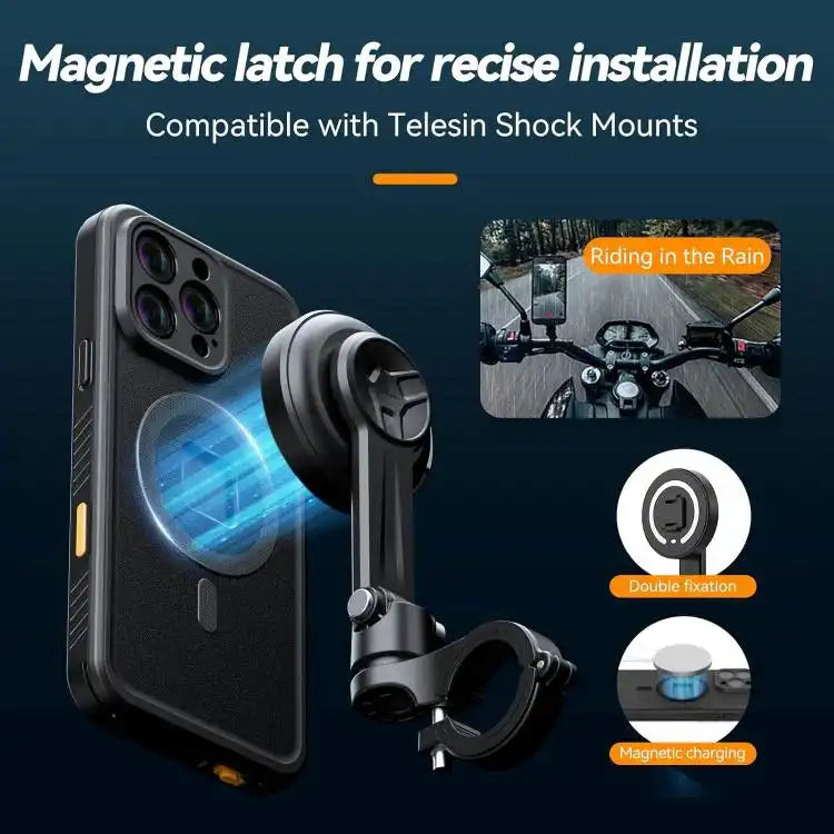 TELESIN IP68 Waterproof Case Submersible Touchscreen Phone Cover