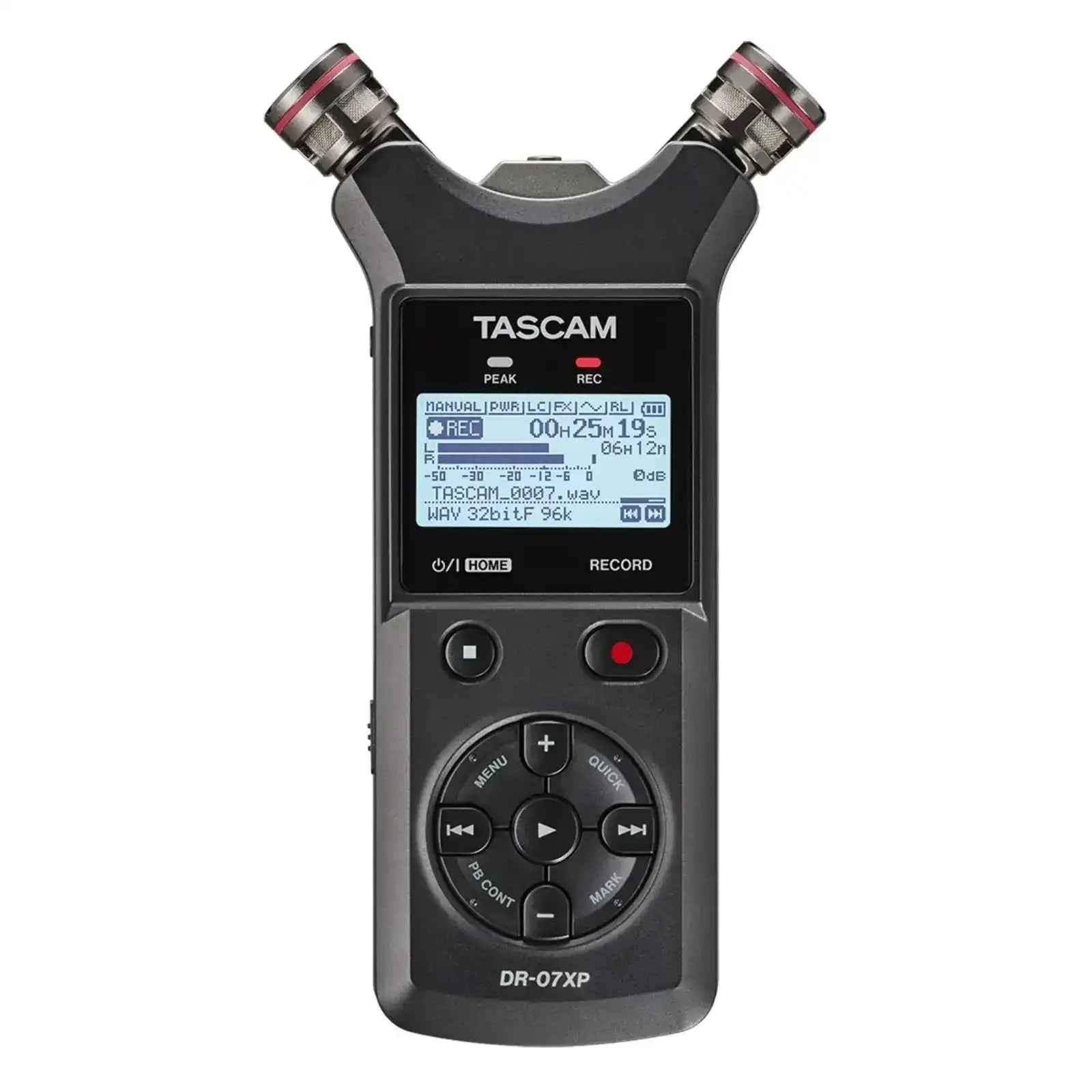 Tascam DR-07XP 32-Bit Float Portable Recorder