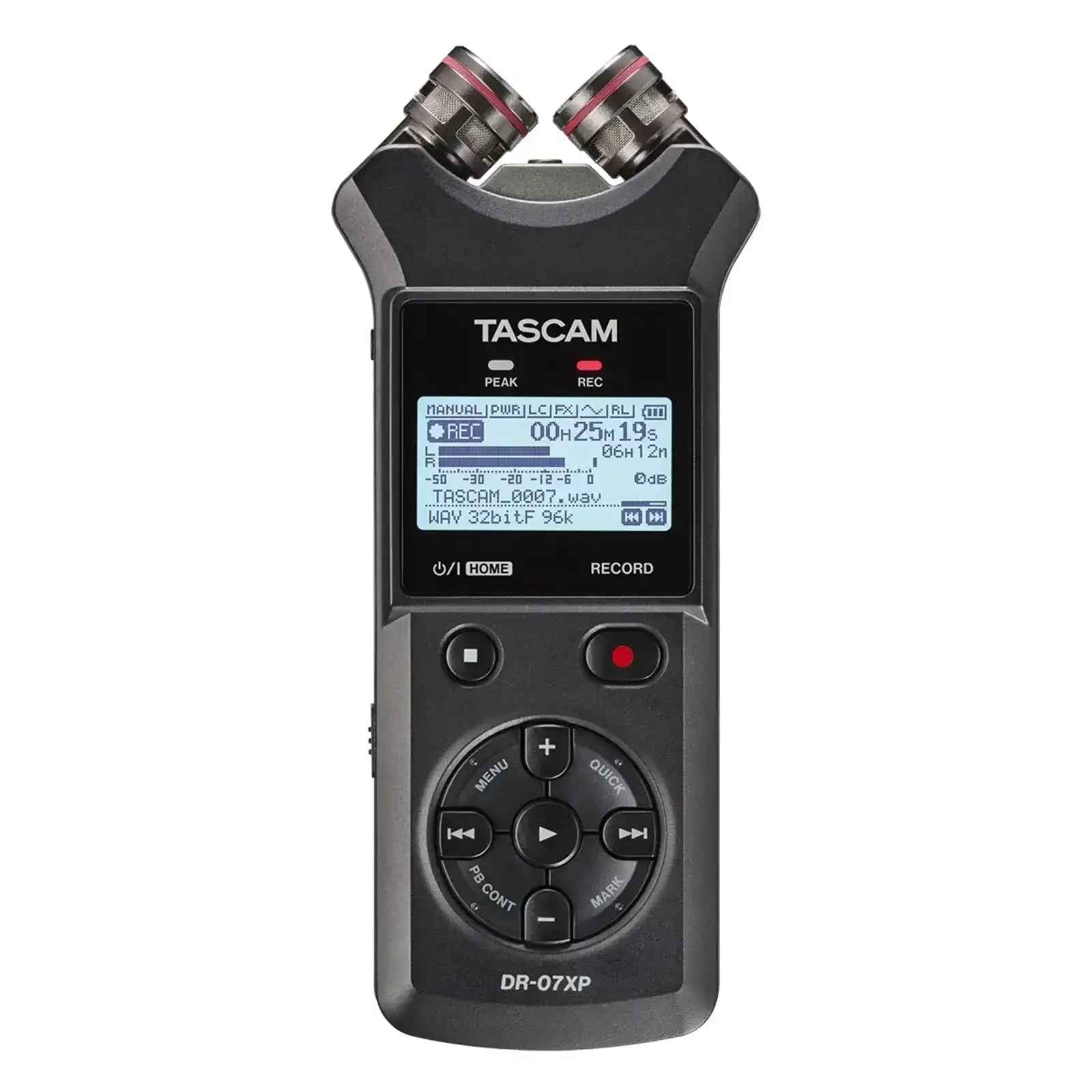 Tascam DR-07XP 32-Bit Float Portable Recorder