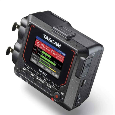 Tascam FR-AV2 Compact 32-Bit-Float Field Recorder