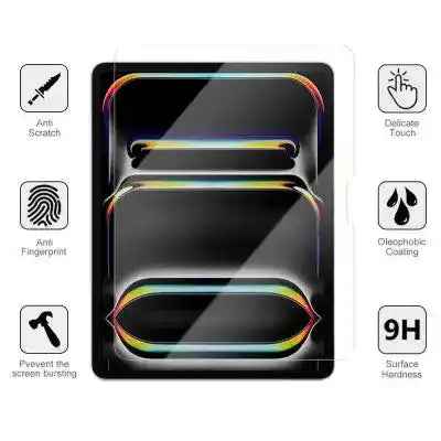 Tempered Glass Screen Protector For iPad Pro 11 (2024)