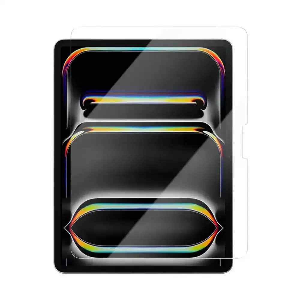 Glass Protector Paper Tempered Glass Screen Protector For iPad Pro 11 (2024) (No Cleaning ...