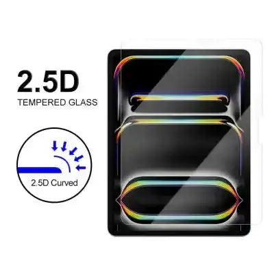 Tempered Glass Screen Protector For iPad Pro 13 (2024) (No Cleaning Set and Packaging) Kinglas