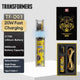 Transformers TF-D03 Removable Battery Charger Magnetic Power Bank 5000mAh 20W-Yellow