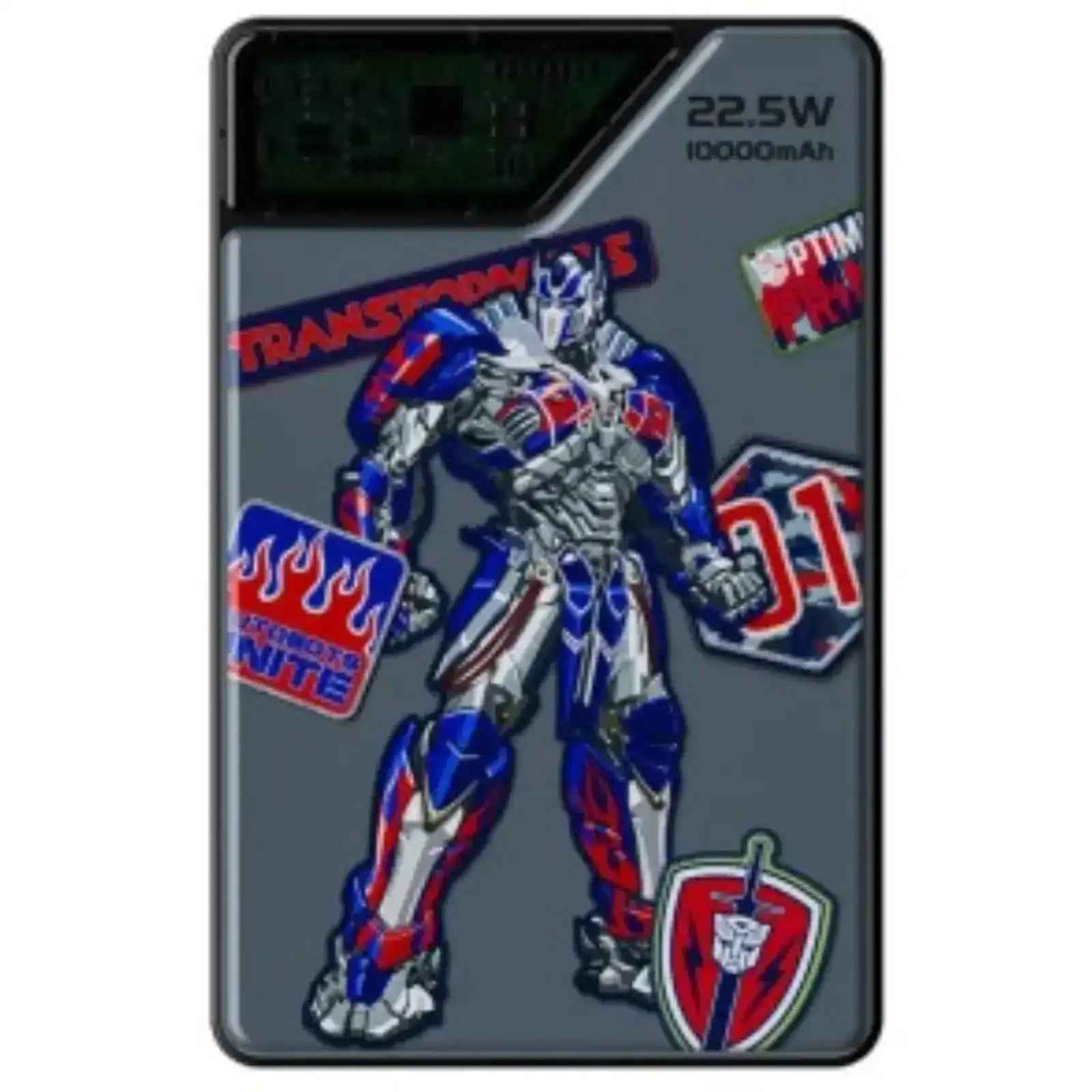 Transformers TF-D10 Power Bank 10000mAh-Grey