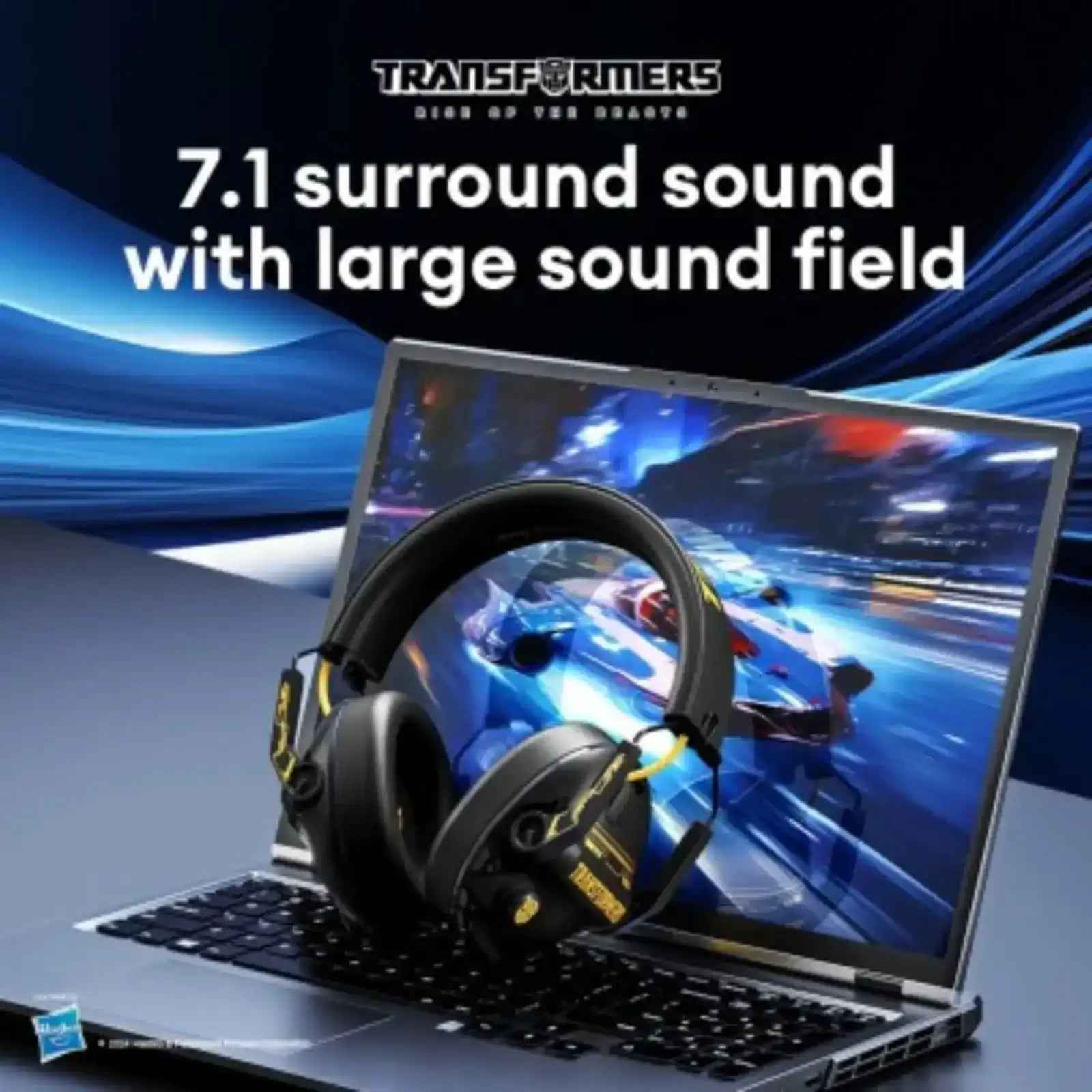 Transformers TF-G03 Wireless Bluetooth Gaming Headset-Black transformers