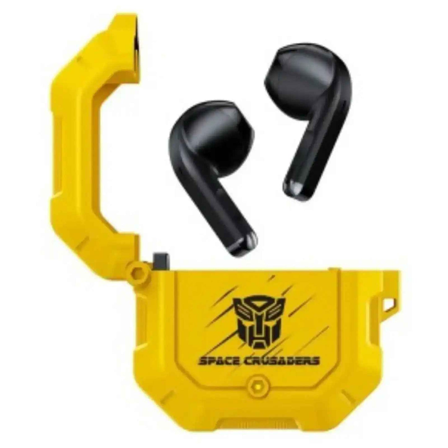Transformers TF-T12 TWS Low Latency Sport Earphones-Yellow