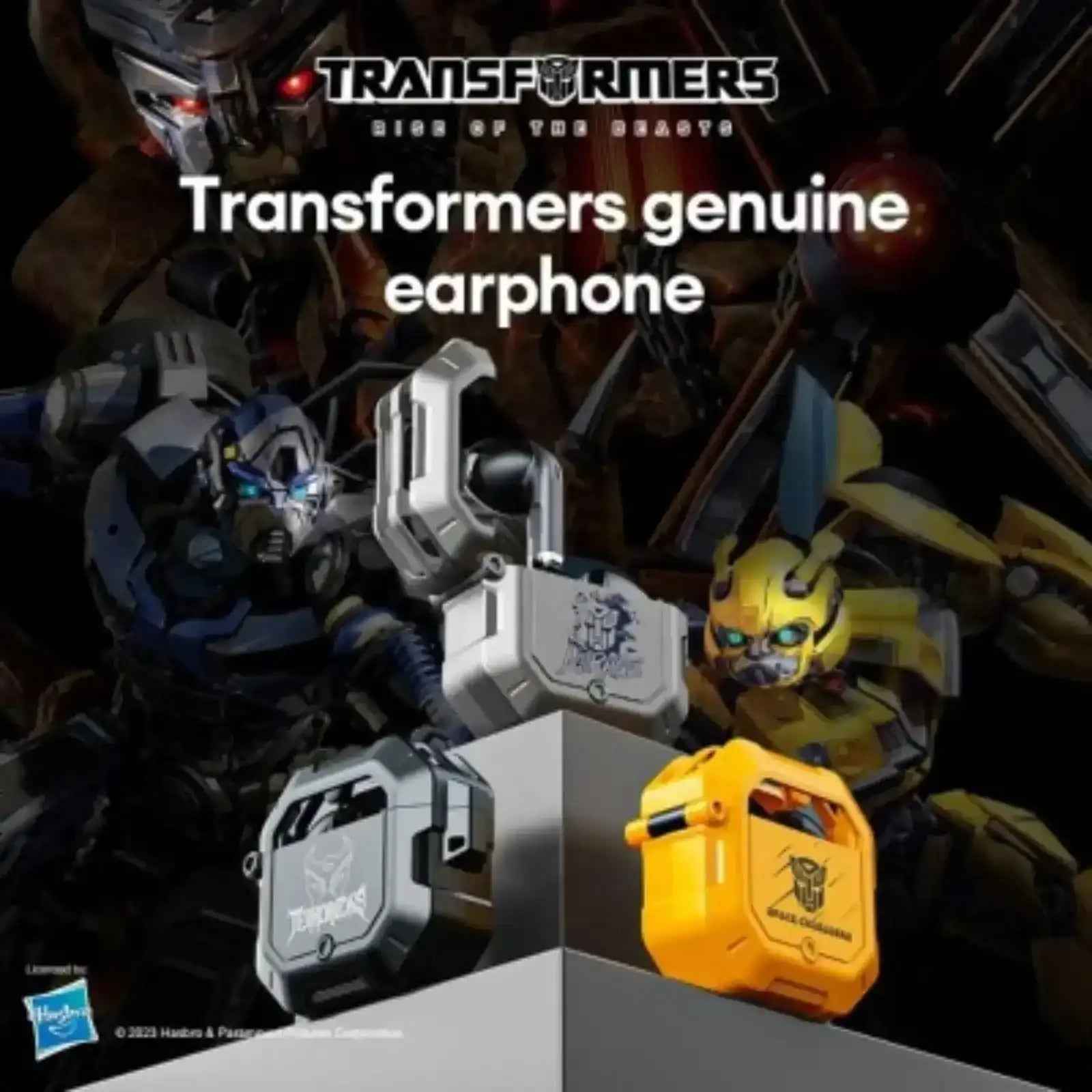 Transformers TF-T12 TWS Low Latency Sport Earphones-Yellow