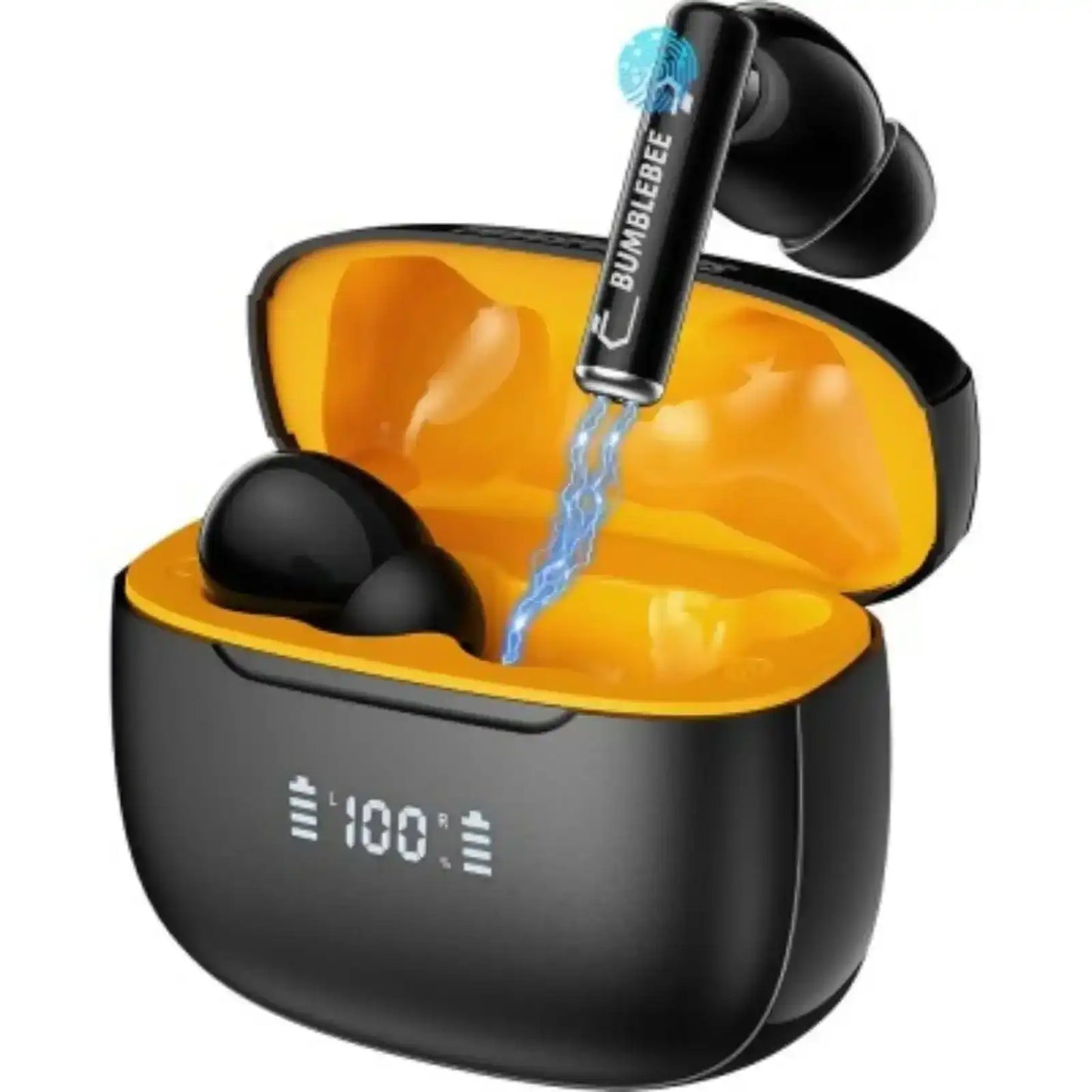 Transformers TF-T27 ANC Active Noise Cancellation Earphones-Black transformers