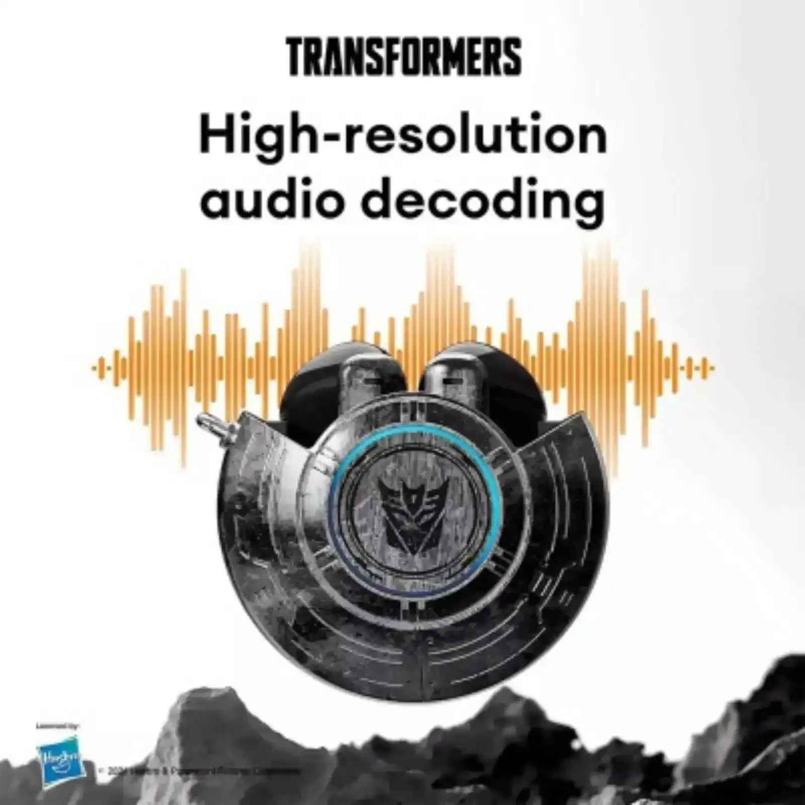 Transformers TF-T31 Bluetooth Earphone Surround Sound-Black