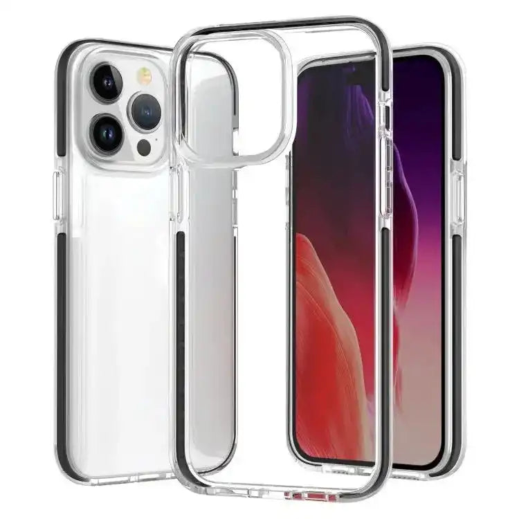 Two-color Shockproof High Transparency TPU Phone Case MyMobile