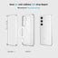 UTIA Shockproof Transparent Magsafe Cover Case for Samsung Galaxy S25 Plus-Transparent