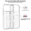 UTIA Ultimake Shockproof Transparent Case Cover With Magnetic Ring for iPhone 17 Air UTIA