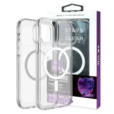 UTIA Ultimake Shockproof Transparent Magsafe Cover Case for iPhone 16 UTIA