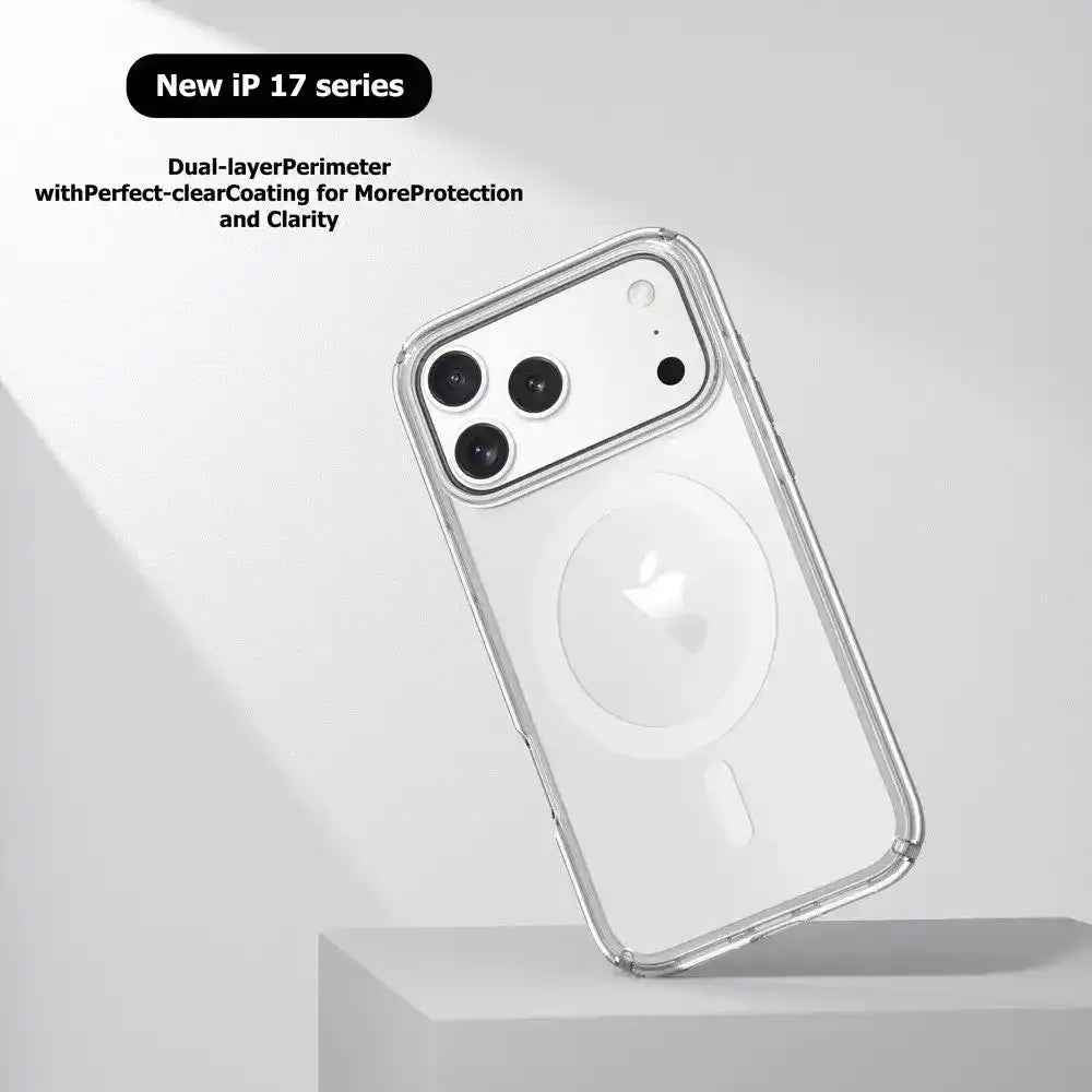UTIA Ultimake Shockproof Transparent Magsafe Cover Case for iPhone 17 Pro Max