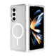 Ultimake Shockproof Transparent Case Cover With Magnetic Ring for Samsung Galaxy Z Fold6-Transparent