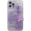 Cute Purple Transparent Bear Suitable Mobile Phone Case - MyMobile