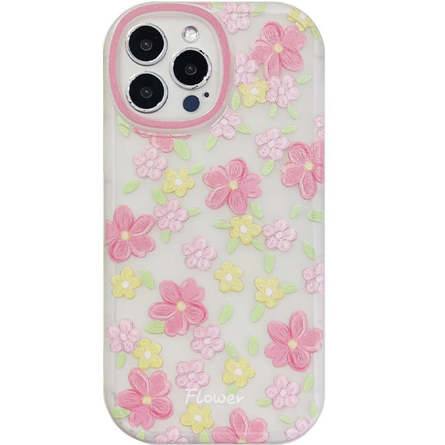 Fashion Simple Floral Mobile Phone Protective Case - MyMobile