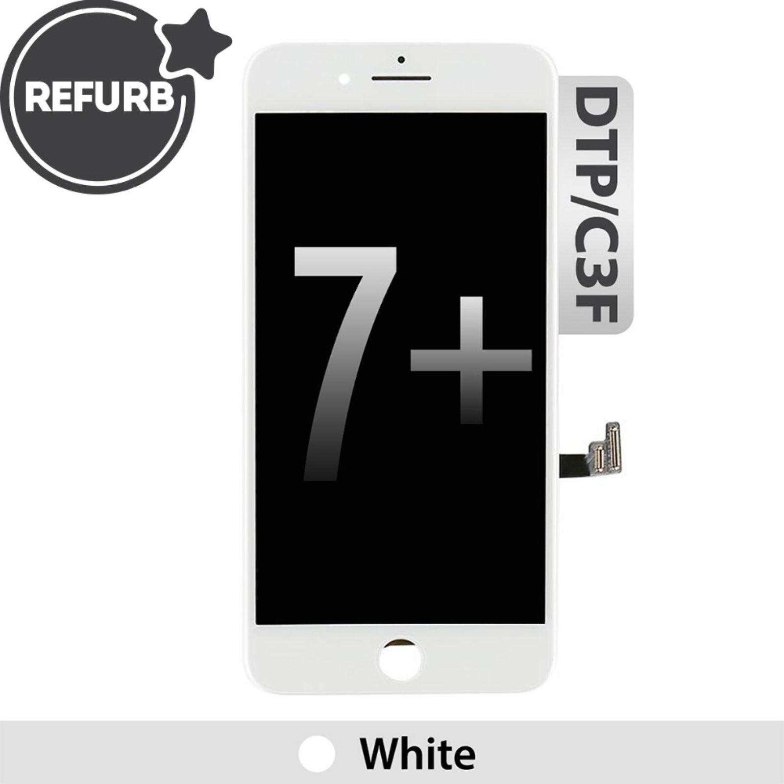 REFURB LCD Screen Repair for iPhone 7 Plus (LG, DTP C3F) -White MyMobile