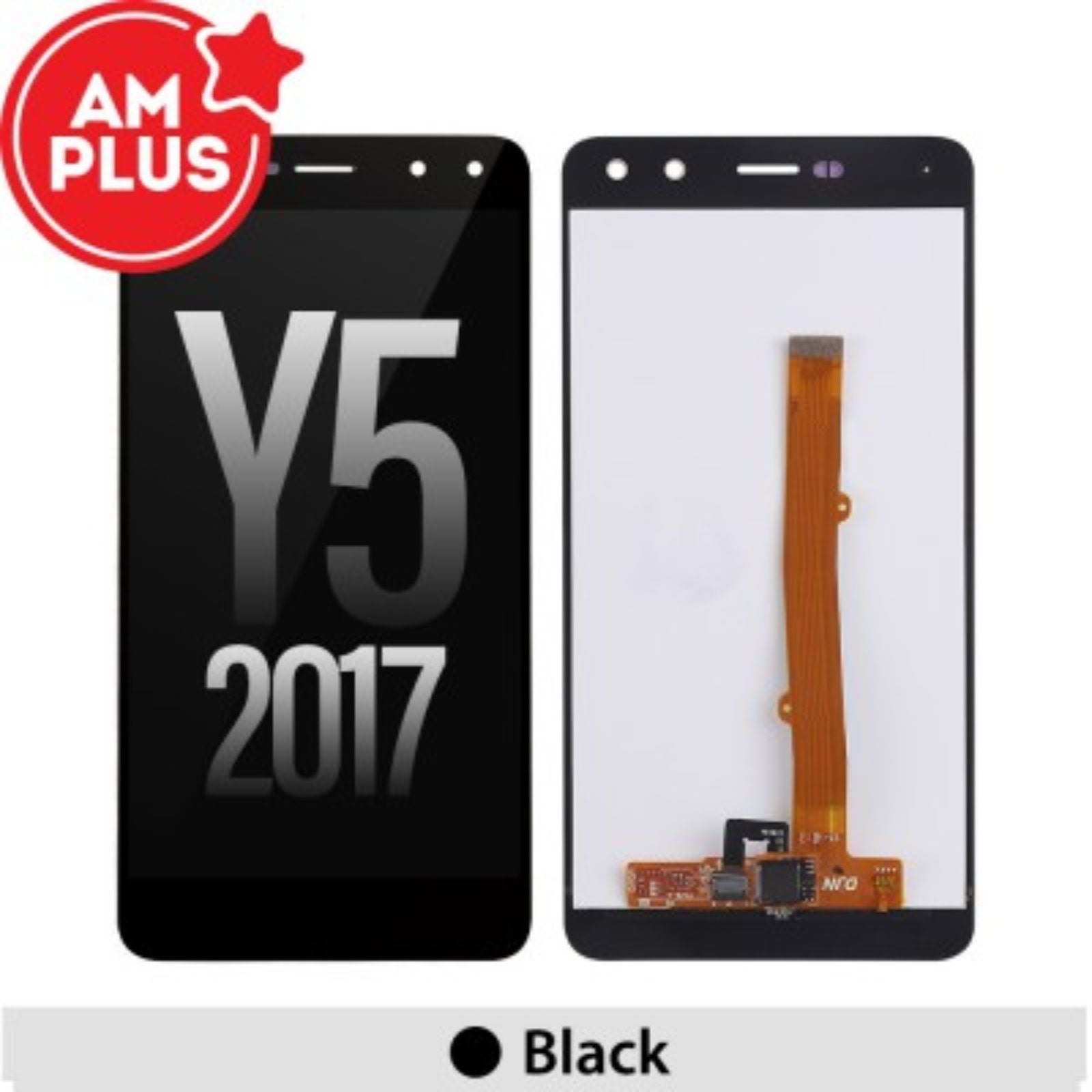 AMPLUS LCD Screen Repair for Huawei Y5 2017 Screen -Black MyMobile