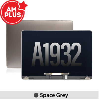 AMPLUS Complete LCD Display Assembly for MacBook Air 13 A1932 (2018)-Space Grey