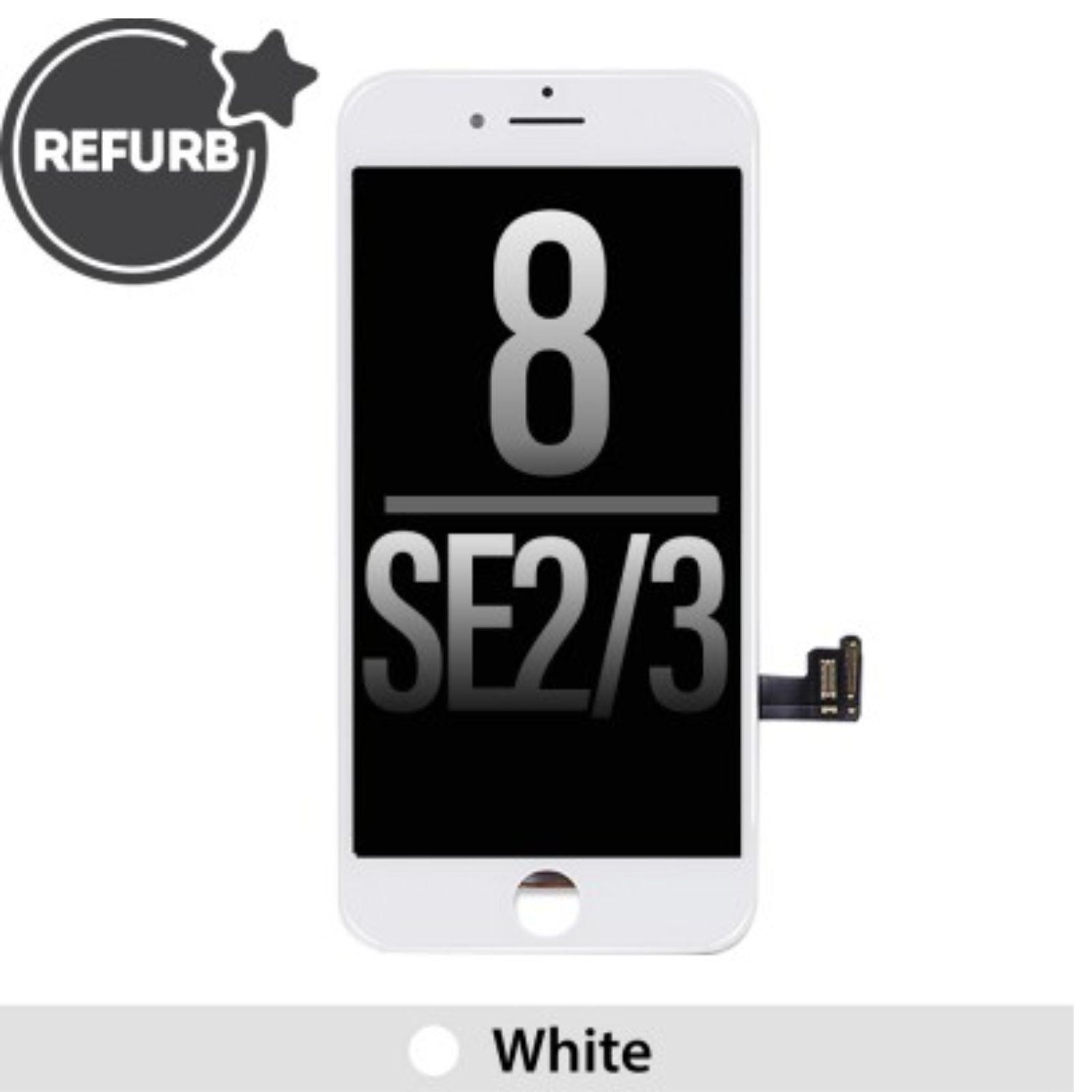 REFURB LCD Screen Repair for iPhone 8 SE (2020) SE (2022) -White MyMobile