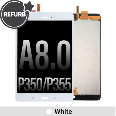 REFURB LCD Screen Repair for Samsung Galaxy Tab A 8.0 & S Pen (2015) P350 P355 -White MyMobile