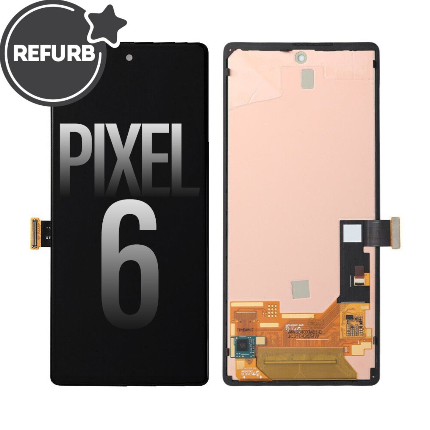 REFURB LCD Screen Repair for Google Pixel 6 with Frame MyMobile