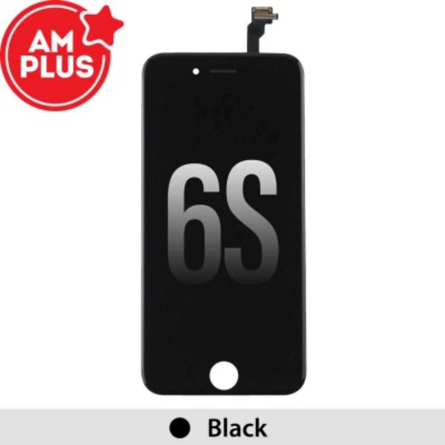 AMPLUS LCD Screen Repair for iPhone 6S Screen -Black MyMobile