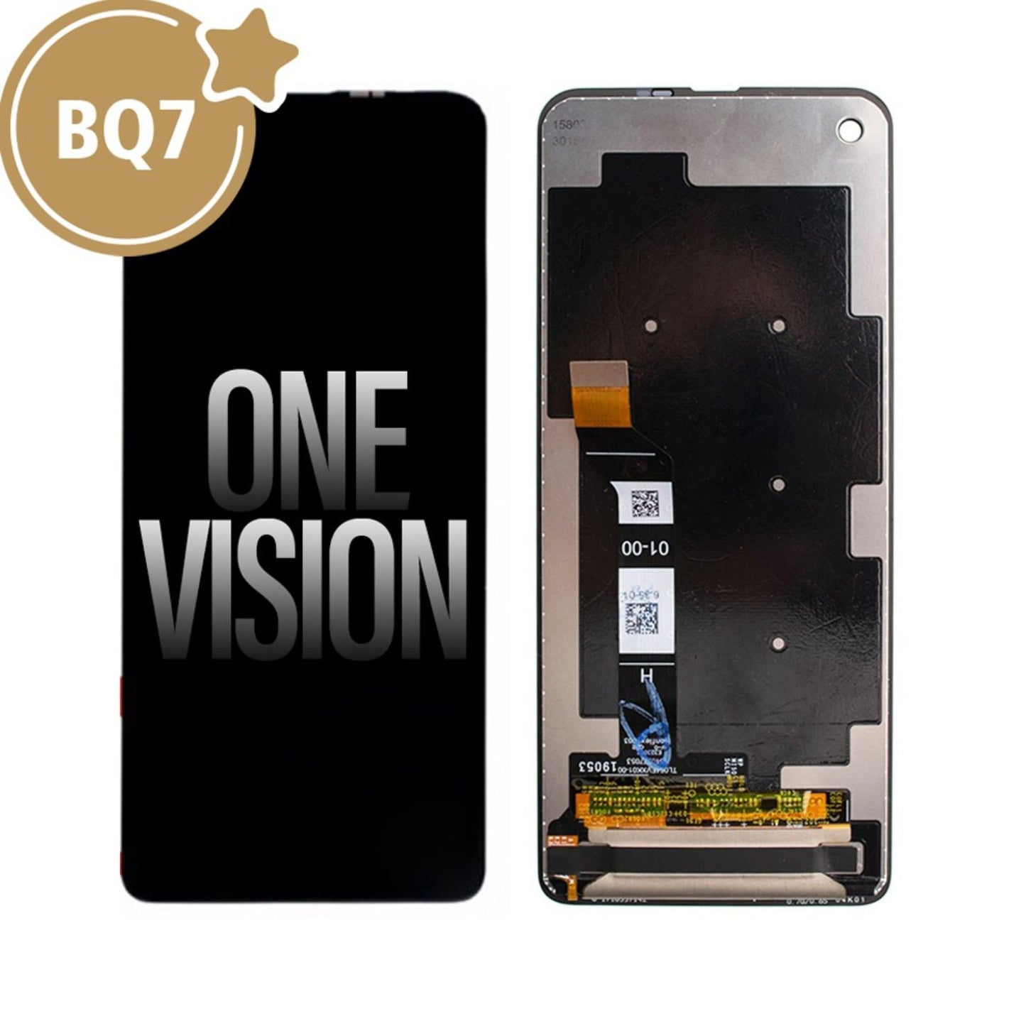 BQ7 LCD Screen Repair for Motorola One Vision (As the same as service pack, but not from official Motorola) MyMobile