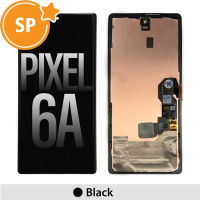 (Service Pack) LCD Screen Repair for Google Pixel 6a with Frame -Black MyMobile