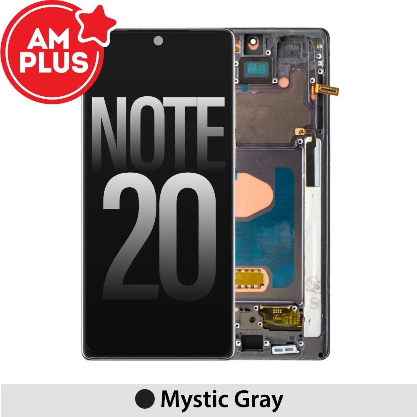 AMPLUS OLED Screen Replacement Digitizer With Frame For Samsung Galaxy Note 20 N980F-Mystic Gray - MyMobile