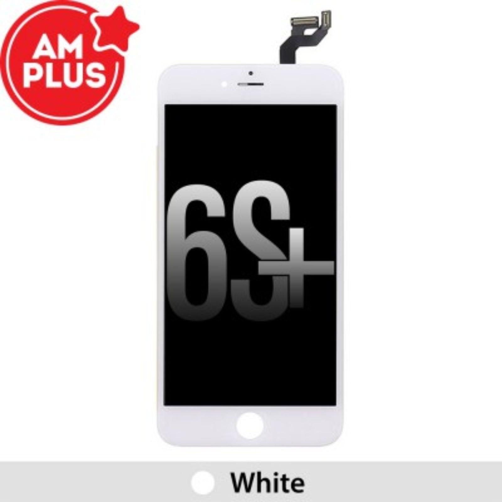 AMPLUS LCD Screen Repair for iPhone 6S Plus Screen -White MyMobile