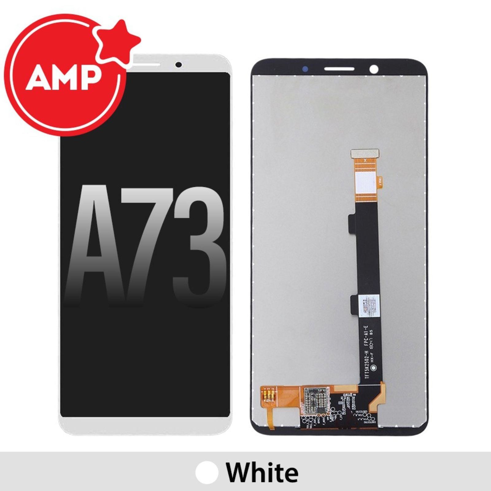 AMPLUS LCD Screen Repair for OPPO A73-White MyMobile