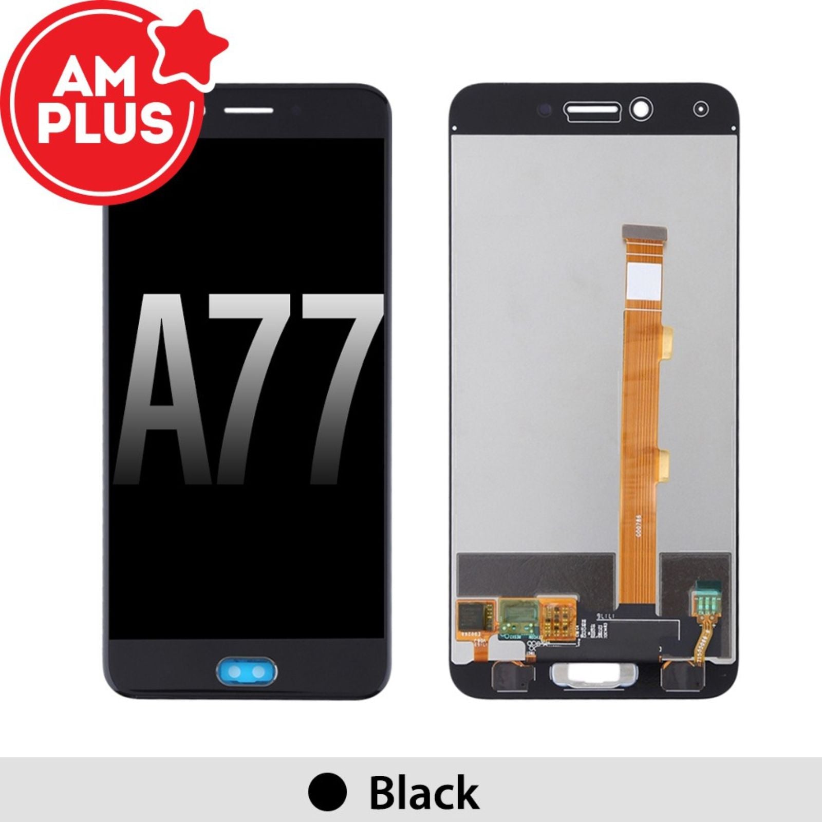 AMPLUS LCD Screen Repair for OPPO A77-Black MyMobile