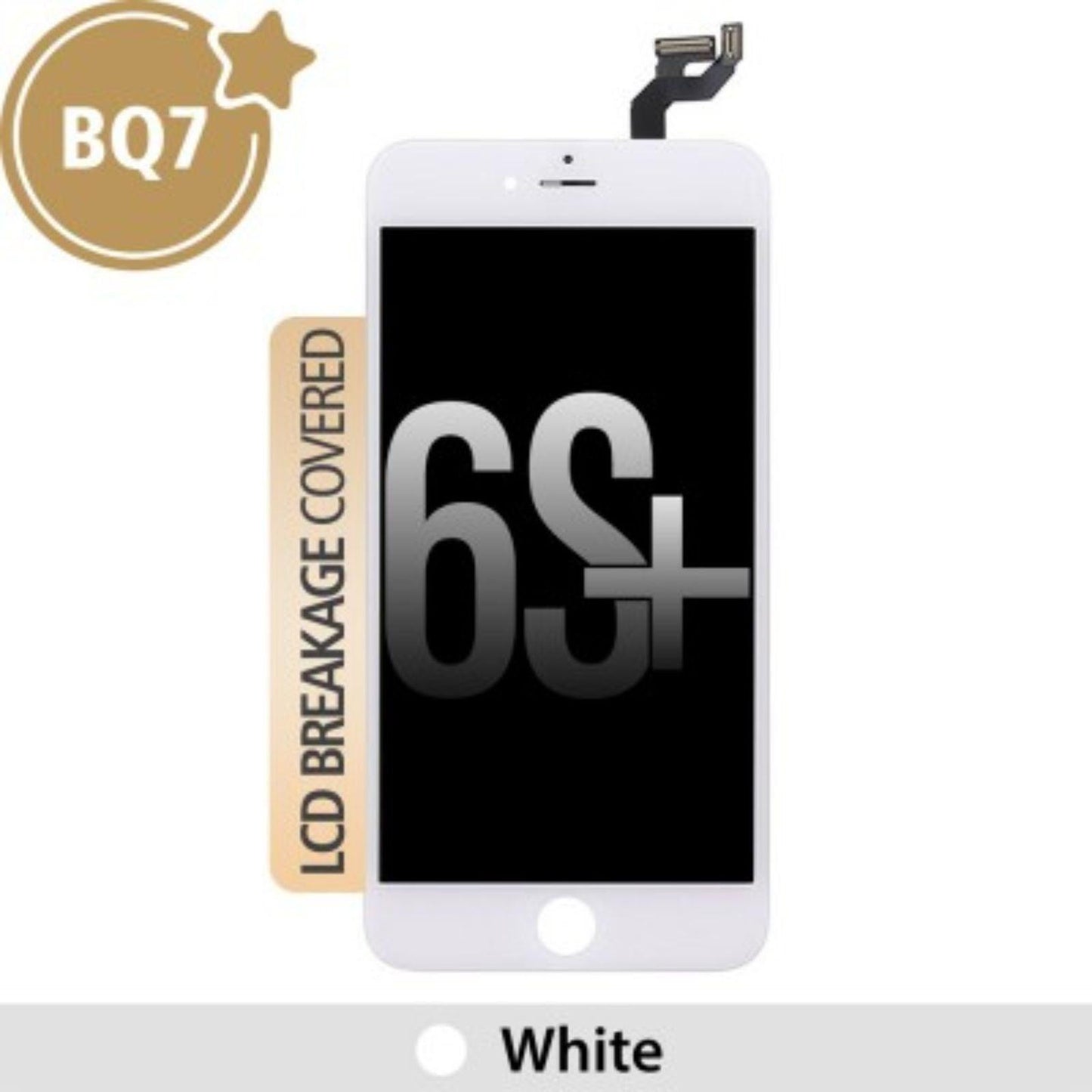 BQ7 LCD Screen Repair for iPhone 6S Plus Screen -White MyMobile