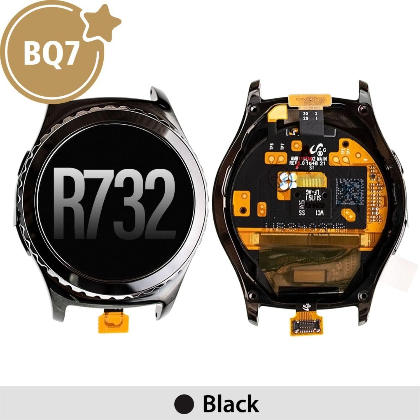 BQ7 LCD Screen Repair Samsung Gear S2 classic R732 (As the same as service pack, but not from official Samsung)-Black MyMobile