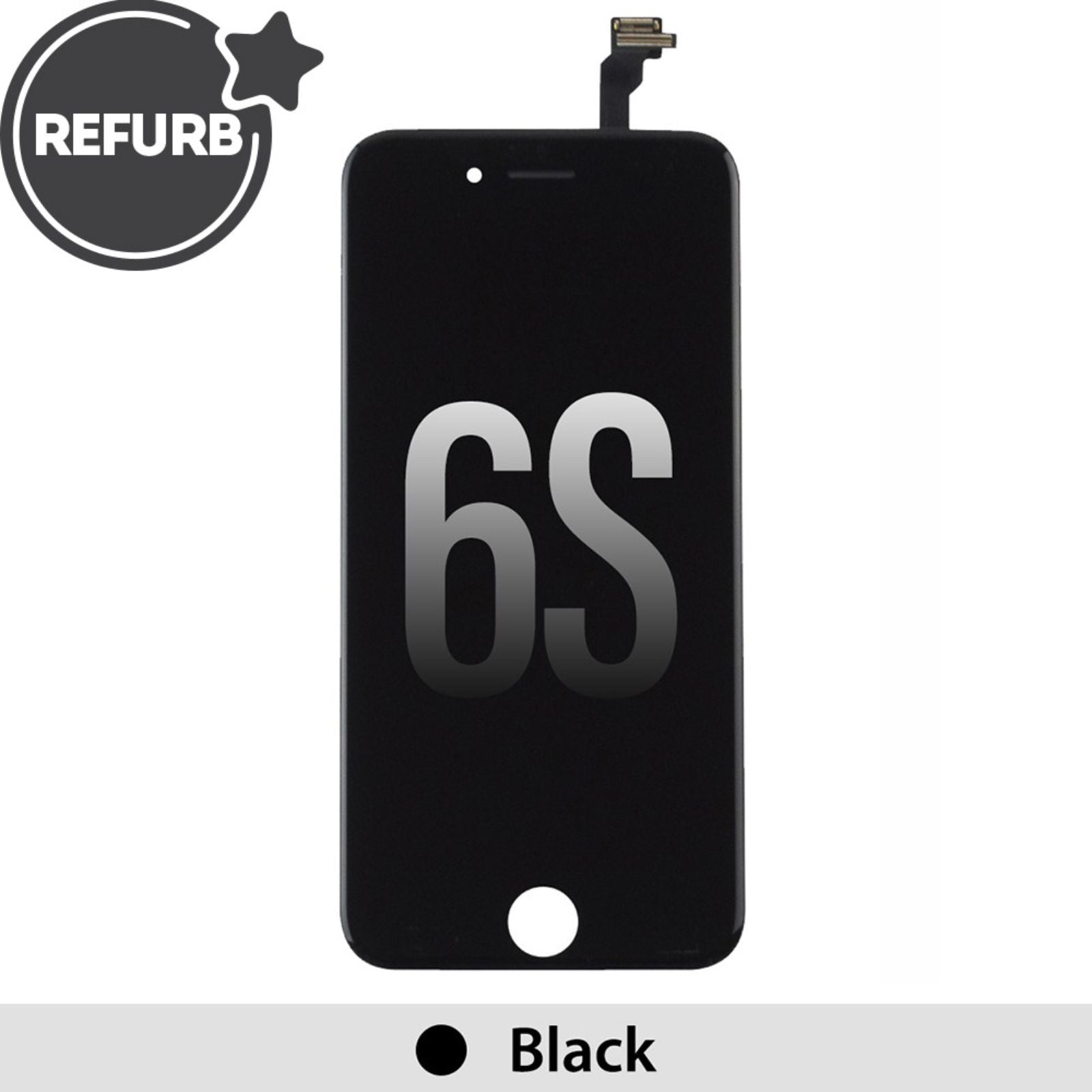 REFURB LCD Screen Repair for iPhone 6S -Black MyMobile