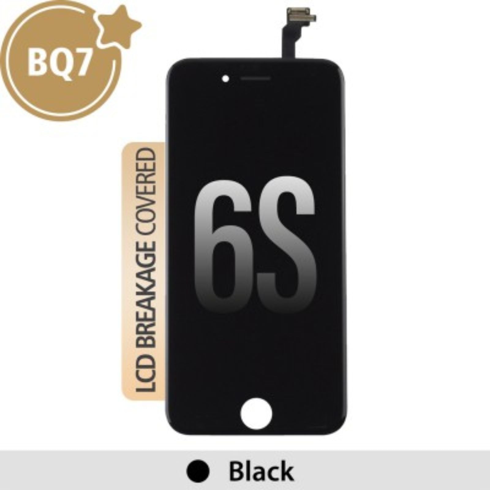 BQ7 LCD Screen Repair for iPhone 6S Screen -Black MyMobile