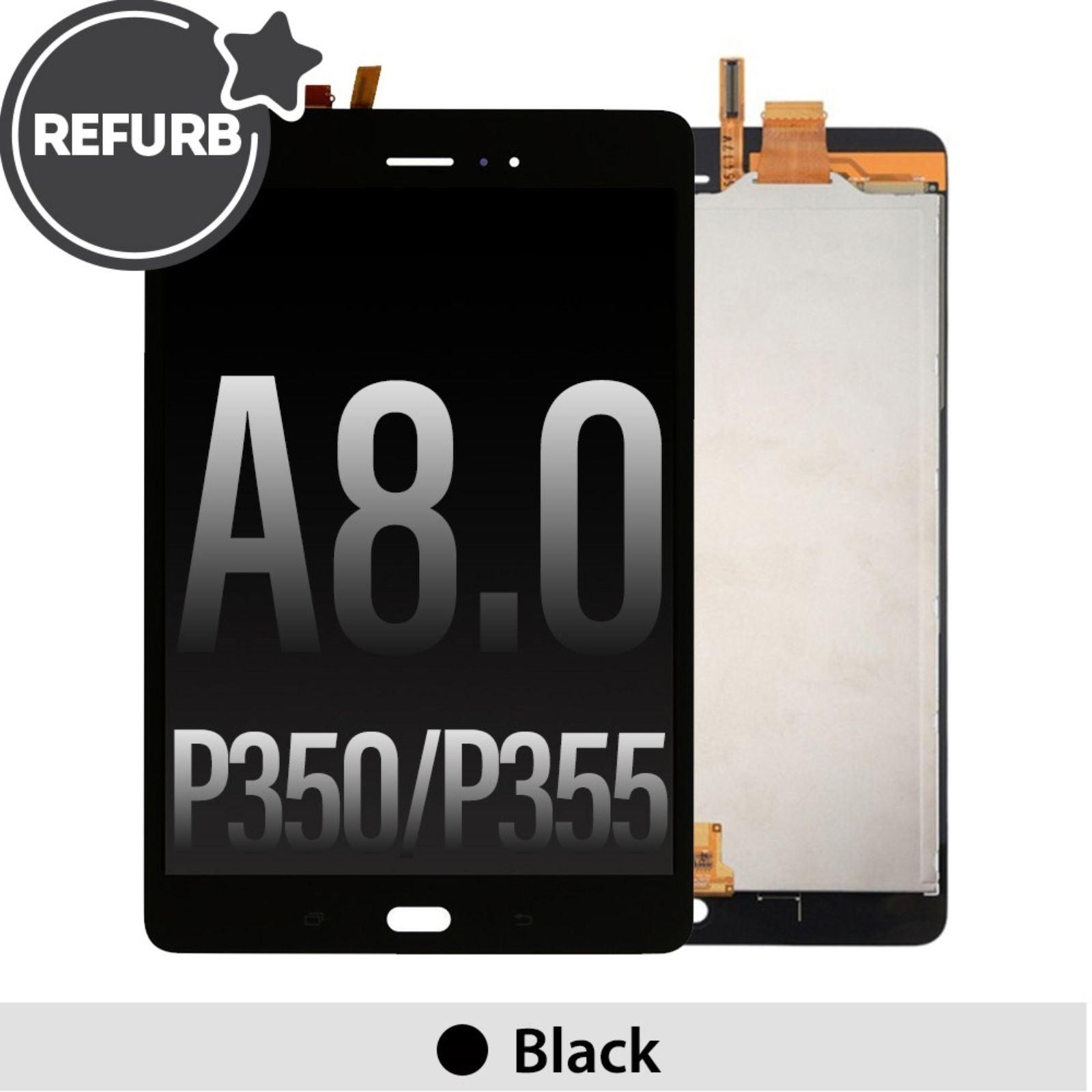 REFURB LCD Screen Repair for Samsung Galaxy Tab A 8.0 & S Pen (2015) P350 P355 -Black MyMobile