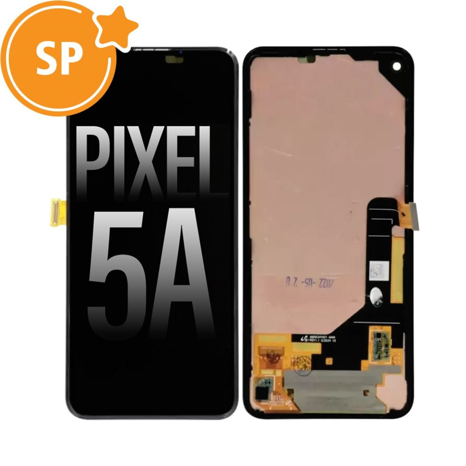 (Service Pack) LCD Screen Repair for Google Pixel 5a 5G with Frame MyMobile