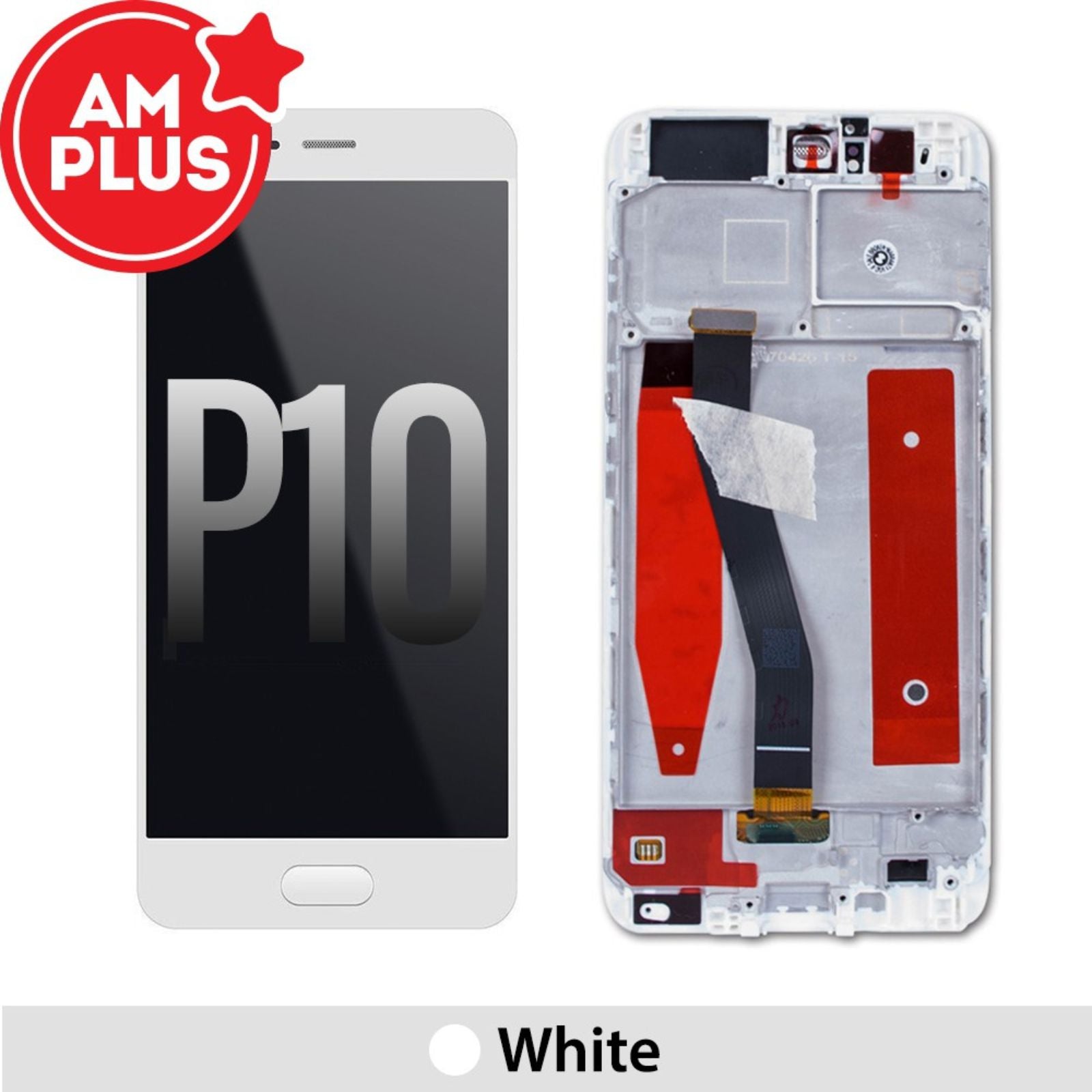 AMPLUS LCD Screen Repair for Huawei P10 White MyMobile