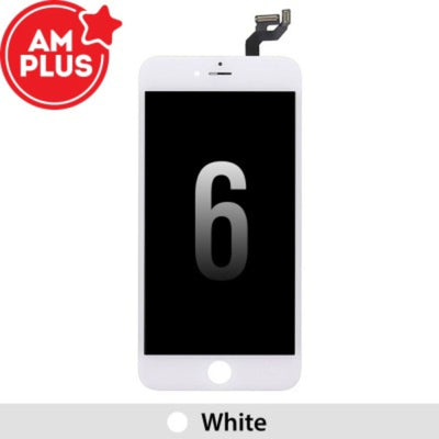 AMPLUS LCD Screen Repair for iPhone 6 Screen -White MyMobile