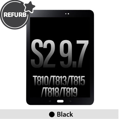 REFURB LCD Screen Repair for Samsung Galaxy Tab S2 9.7 T810 T813 T815 T818 T819 -Black MyMobile