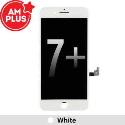 AMPLUS LCD Screen Repair for iPhone 7 Plus Screen -White MyMobile